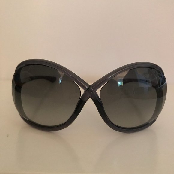 Tom Ford Whitney Oversize Sunglasses with Case, Lens Cloth main image 7
